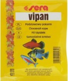 Корм Sera Vipan 5 г. в виде хлопьев основной для всех видов рыб (в наличии)
